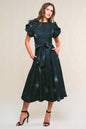 GARDEN GRACE TWILL MIDI DRESS Flying Tomato