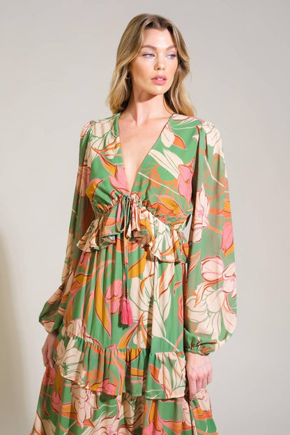 GRACE IN EVERY STEP WOVEN MAXI DRESS Flying Tomato