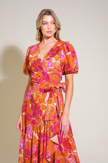 LOVE IN BLOOM WOVEN MAXI DRESS Flying Tomato