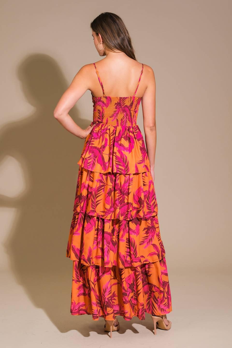 VERY IMPRESSIVE WOVEN MAXI DRESS Flying Tomato