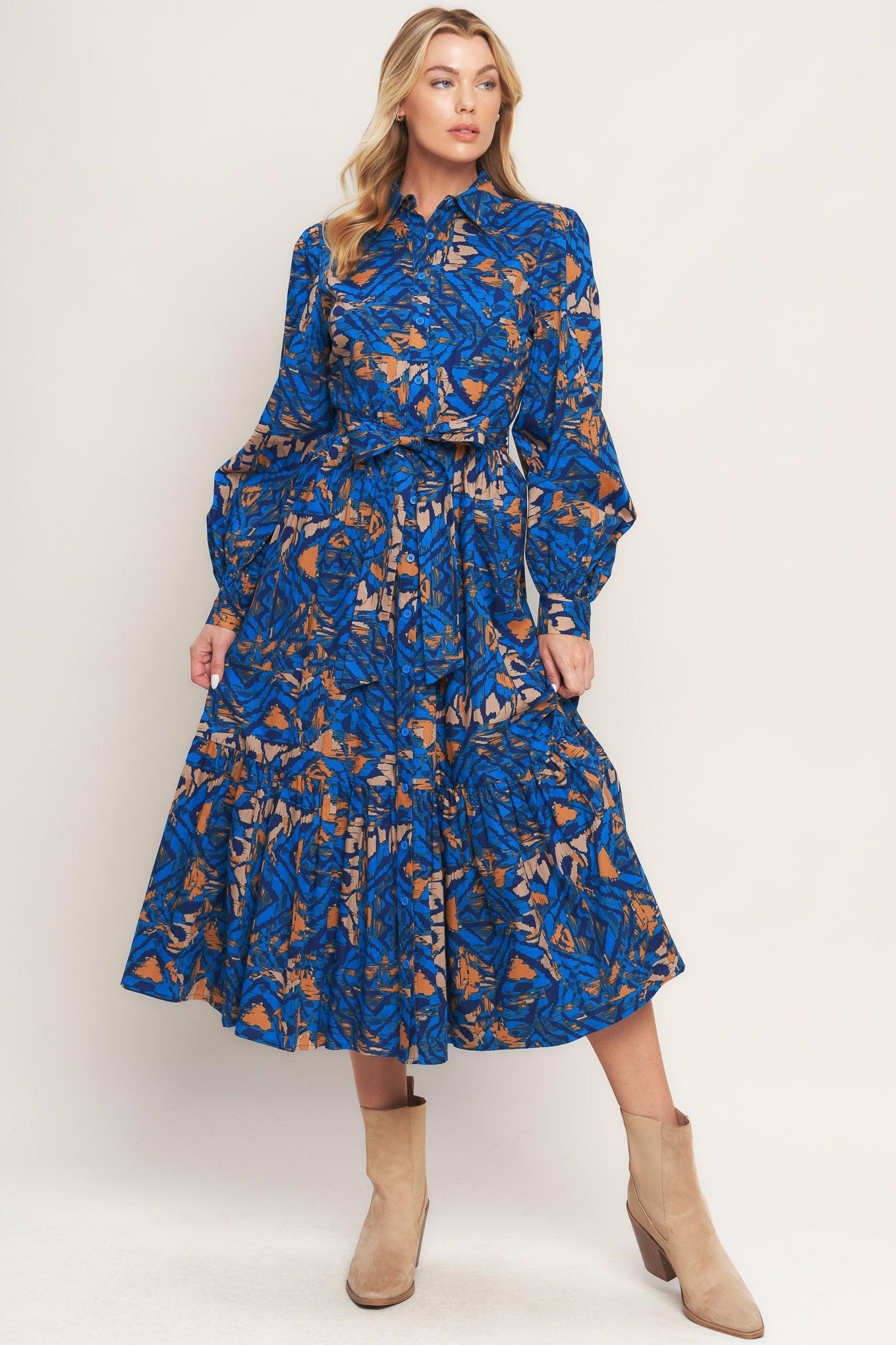 NORTH HILLS WOVEN SHIRT DRESS Flying Tomato
