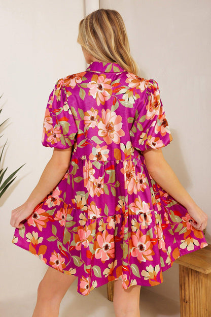 CONCEPTUALLY CHIC WOVEN MINI DRESS Flying Tomato