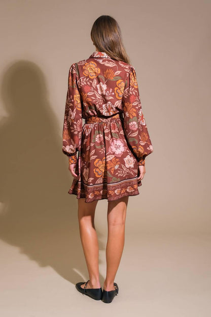 DESERT DAWN WOVEN MINI DRESS Flying Tomato