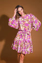 BLISSFUL STROLLS WOVEN MINI DRESS Flying Tomato