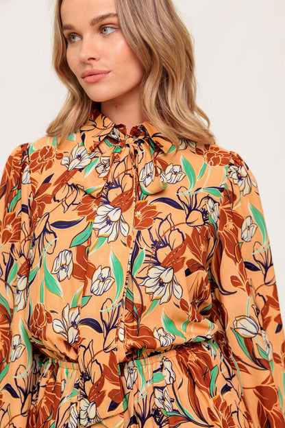 SECRET CRUSH WOVEN MINI DRESS Flying Tomato