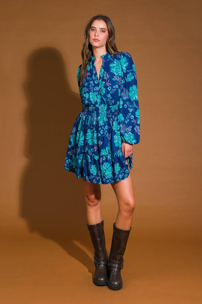 EMPHATICALLY ADORABLE WOVEN MINI DRESS Flying Tomato