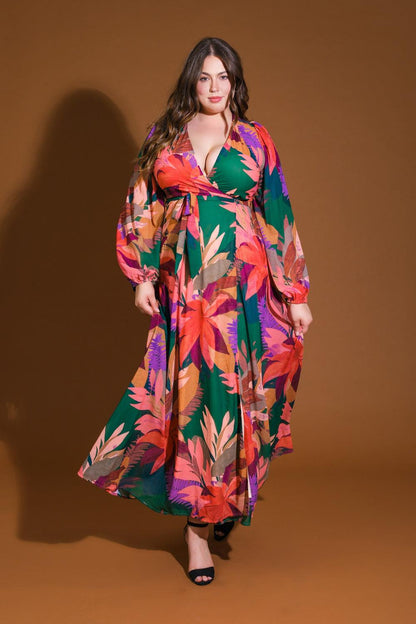 HONEY HUG WOVEN MAXI DRESS Flying Tomato