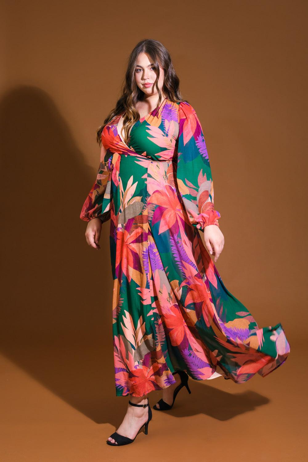 HONEY HUG WOVEN MAXI DRESS Flying Tomato