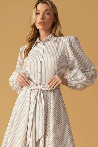 BEAUTY & STYLE WOVEN MINI DRESS Flying Tomato