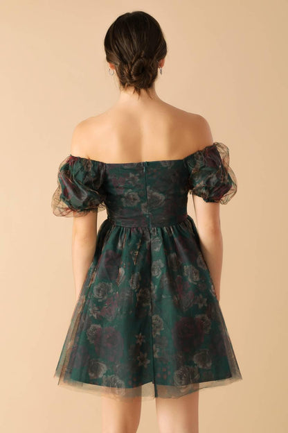 BE GOOD TO ME WOVEN ORGANZA DRESS Flying Tomato