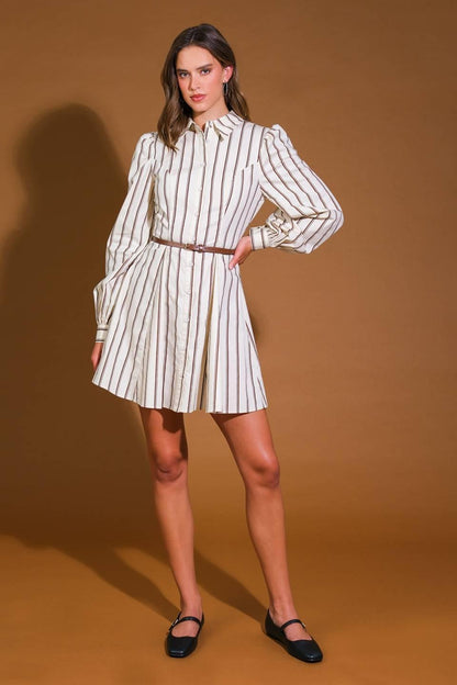 LUCKY TO HAVE YOU WOVEN MINI DRESS Flying Tomato