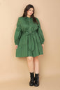 AESTHETIC POSE WOVEN MINI DRESS Flying Tomato
