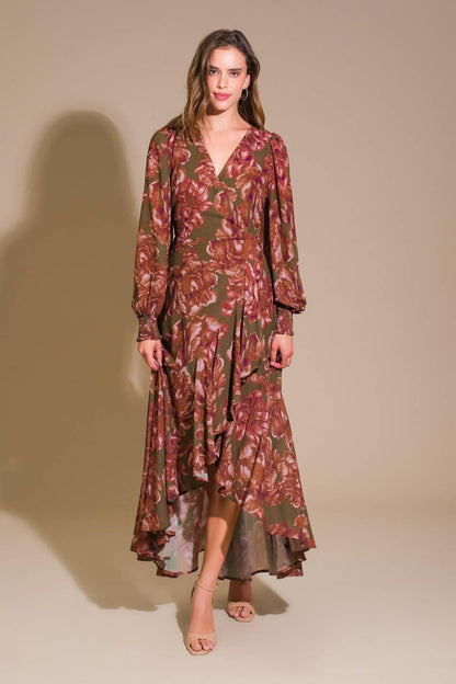 PROFOUND ROMANCE WOVEN MAXI DRESS Flying Tomato