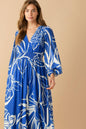 DANCING DEWDROPS WOVEN MAXI DRESS Flying Tomato