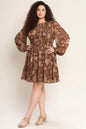 SWEET REMINISCENCE WOVEN MINI DRESS Flying Tomato