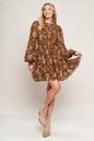 SWEET REMINISCENCE WOVEN MINI DRESS Flying Tomato