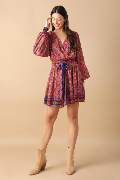 BE BETTER WOVEN MINI DRESS Flying Tomato