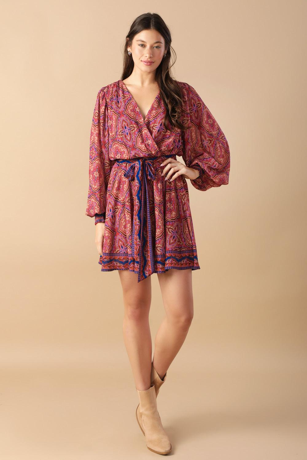 BE BETTER WOVEN MINI DRESS Flying Tomato
