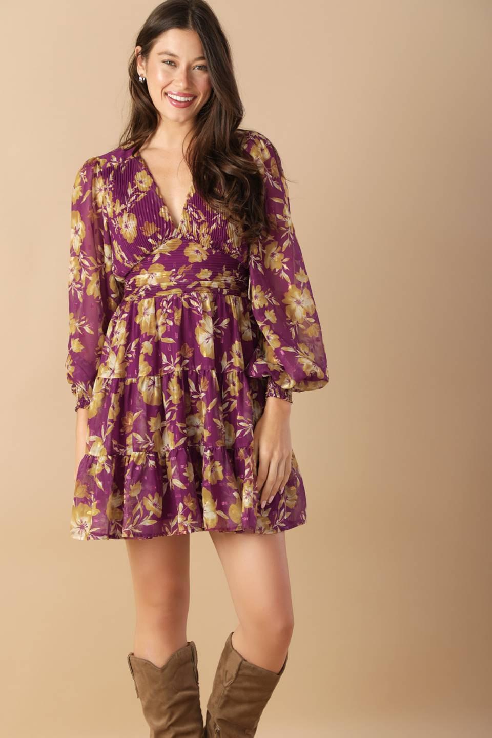 EFFORTLESS SELECTION WOVEN MINI DRESS Flying Tomato