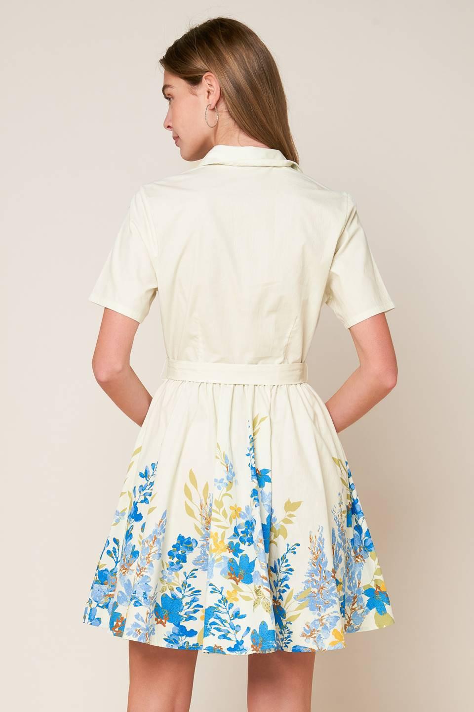 ALWAYS REMARKABLE WOVEN MINI DRESS Flying Tomato