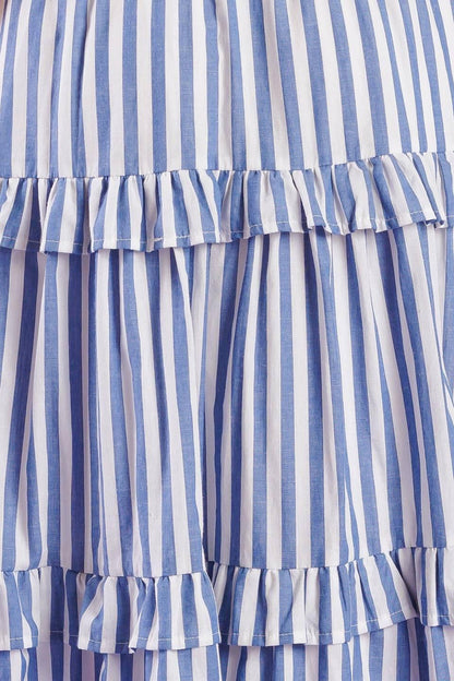 WHEN LIFE GIVES YOU WOVEN MIDI DRESS Flying Tomato