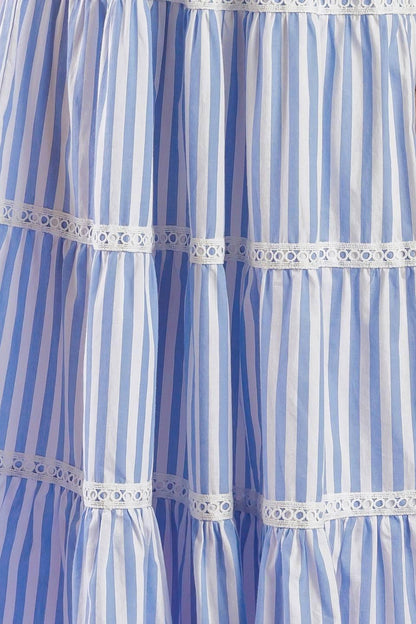 SWING OF THINGS WOVEN MIDI DRESS Flying Tomato