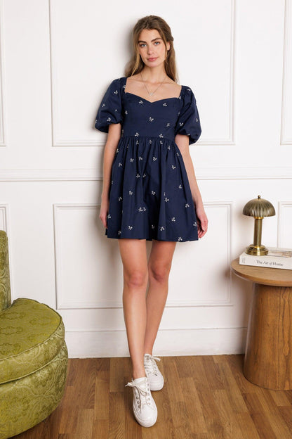 WALK IT OUT WOVEN MINI DRESS Flying Tomato