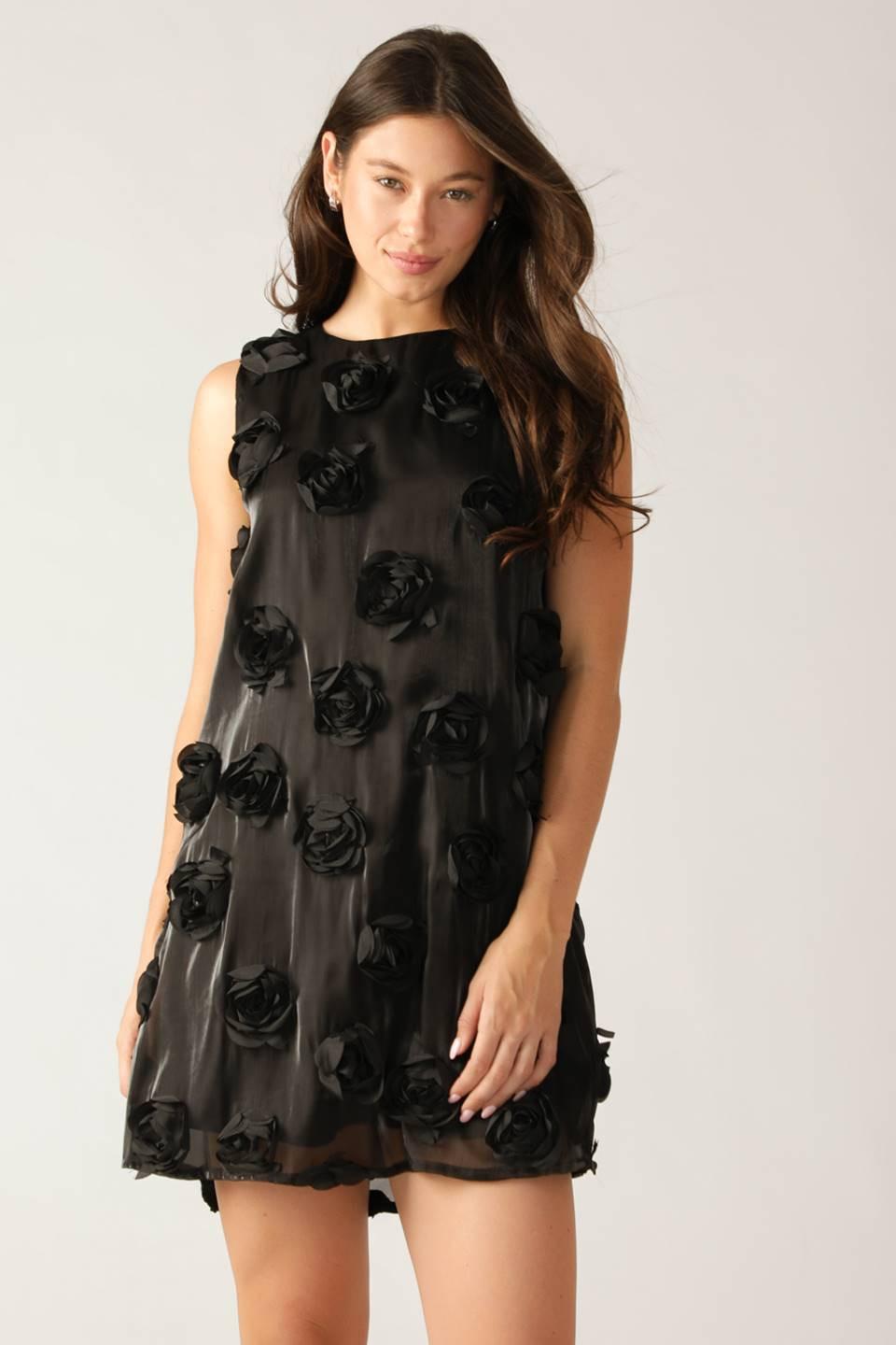 RADIANT SPIRIT WOVEN MINI DRESS Flying Tomato