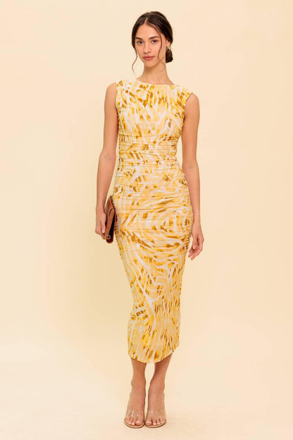 LIVING IN WONDERLAND WOVEN MAXI DRESS Flying Tomato