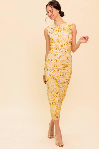 LIVING IN WONDERLAND WOVEN MAXI DRESS Flying Tomato