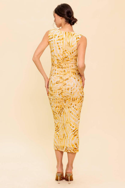 LIVING IN WONDERLAND WOVEN MAXI DRESS Flying Tomato