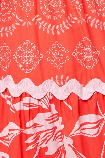 BRIGHTER DAYS WOVEN MAXI DRESS Flying Tomato