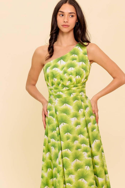 WALK IN THE GARDEN WOVEN MDI DRESS Flying Tomato