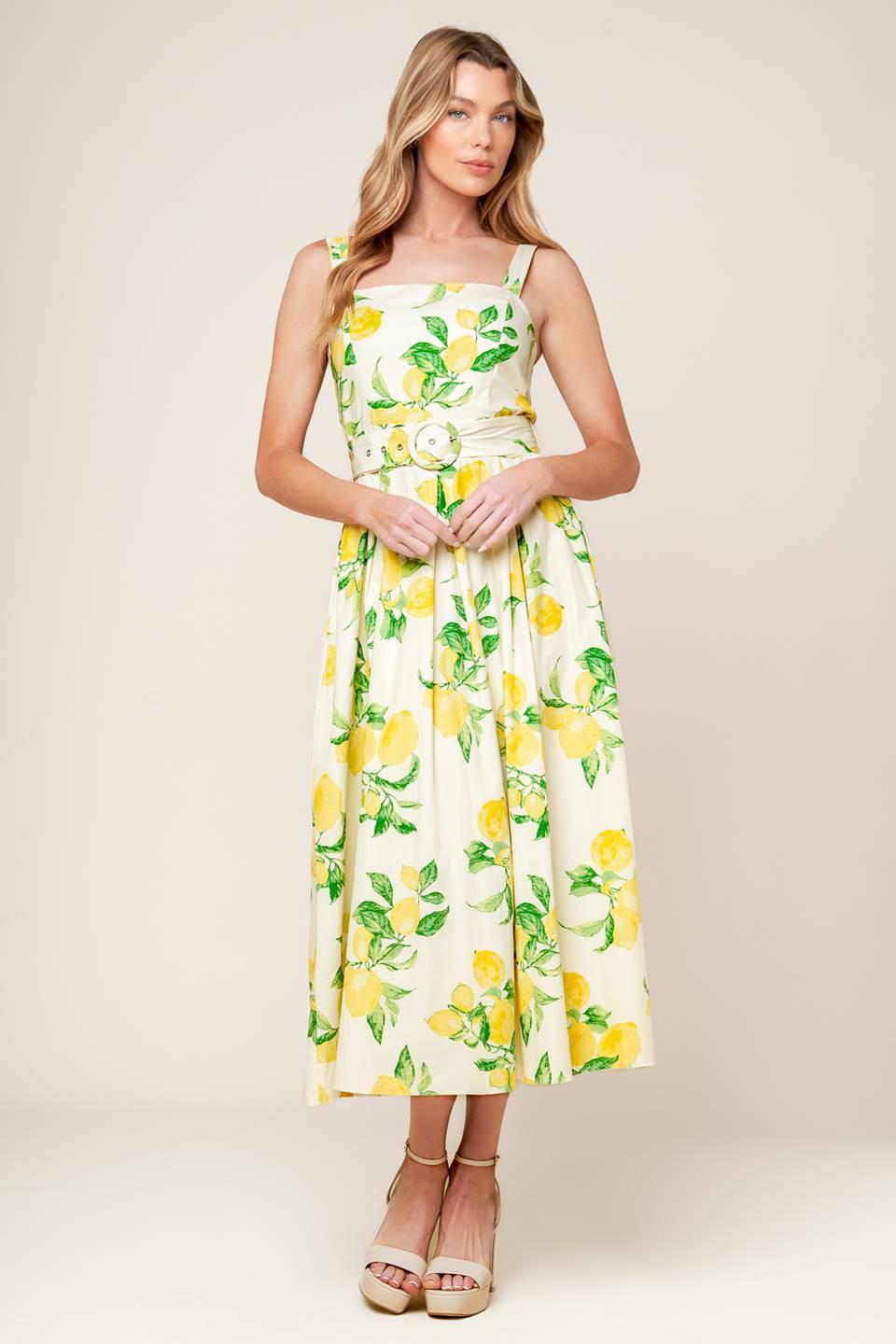 BEAMING PERFECTION IVORY WOVEN MIDI DRESS Flying Tomato