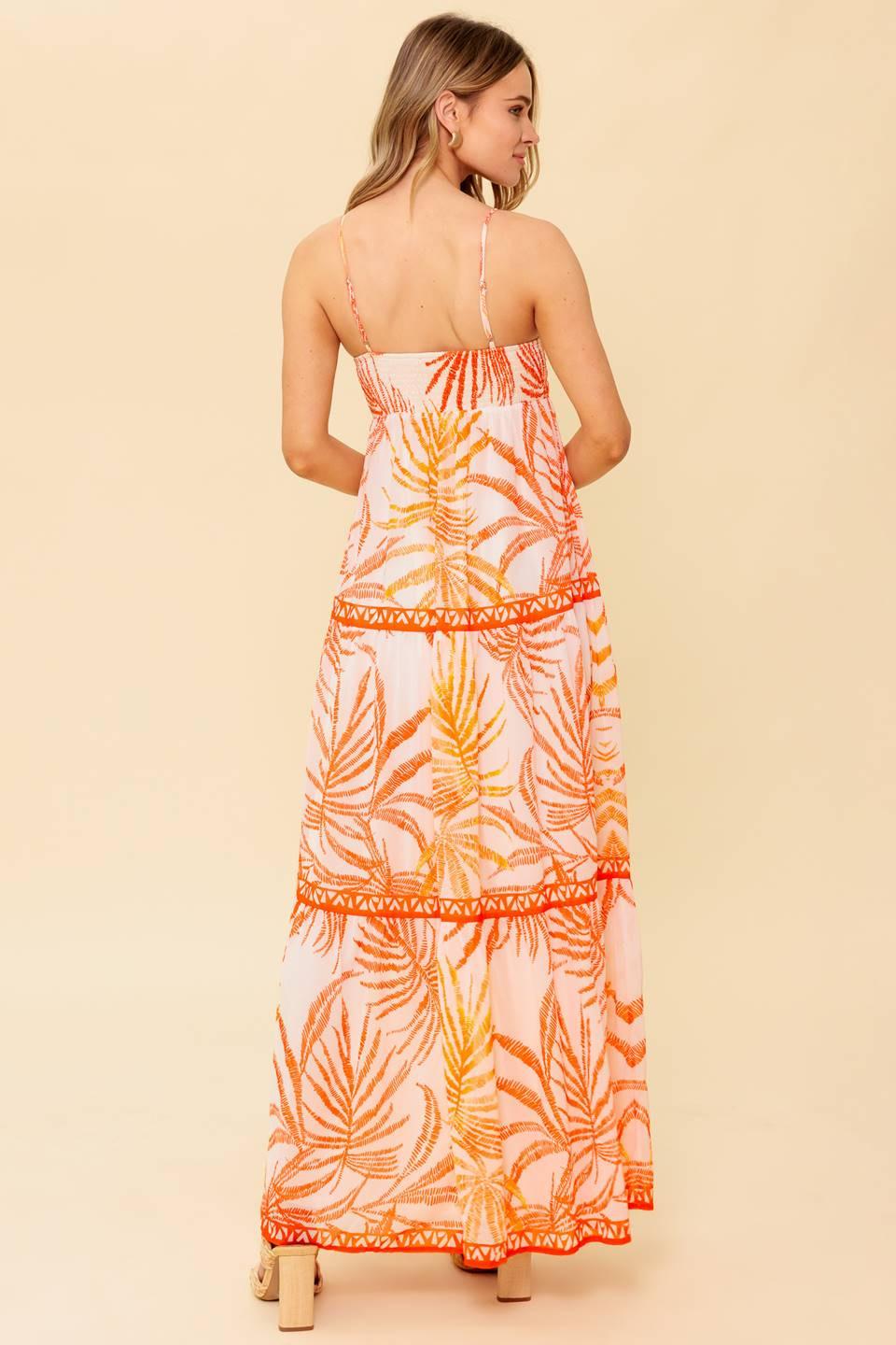 MAGICAL MAGNETISM WOVEN MAXI DRESS Flying Tomato