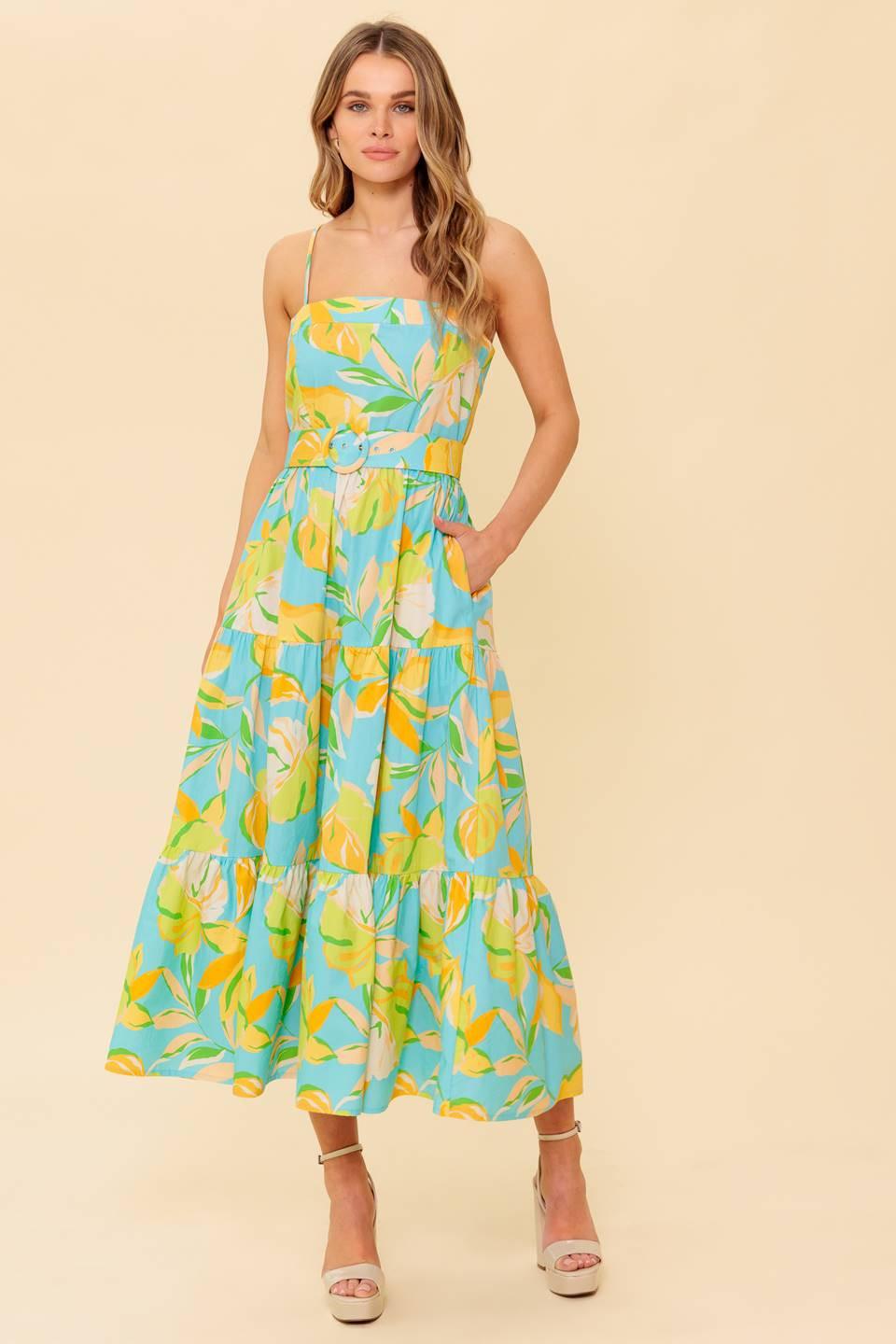 PERFECTION BOUND WOVEN MDI DRESS Flying Tomato