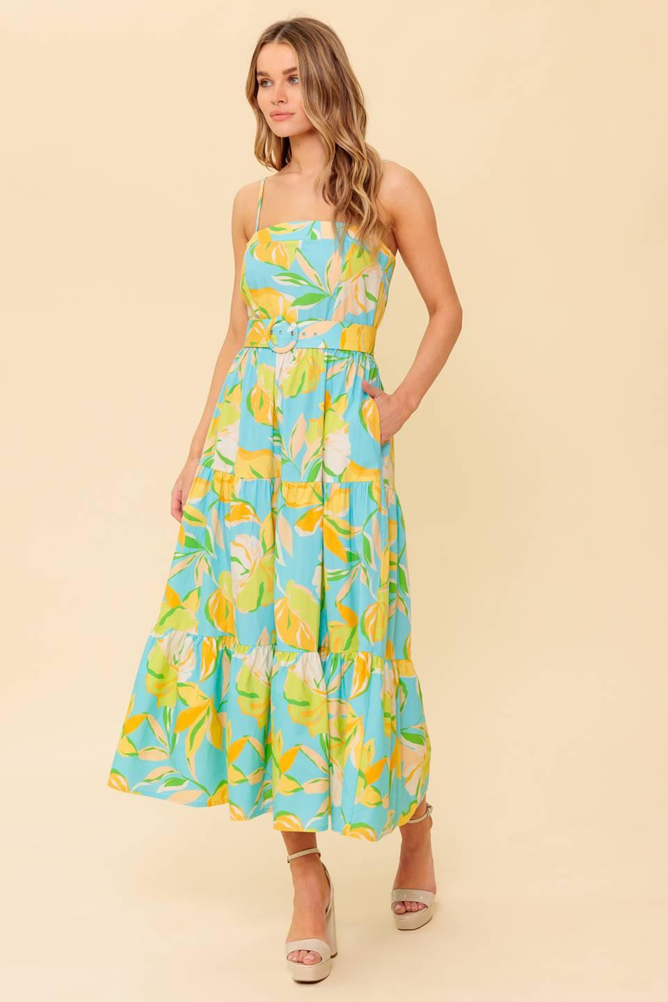PERFECTION BOUND WOVEN MDI DRESS Flying Tomato