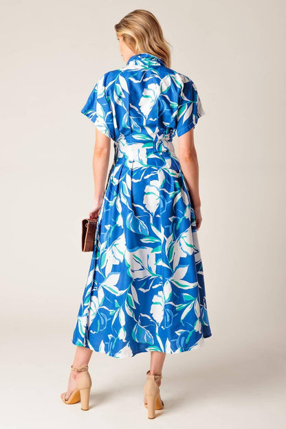 LOCAL ART SHOW WOVEN MIDI DRESS Flying Tomato