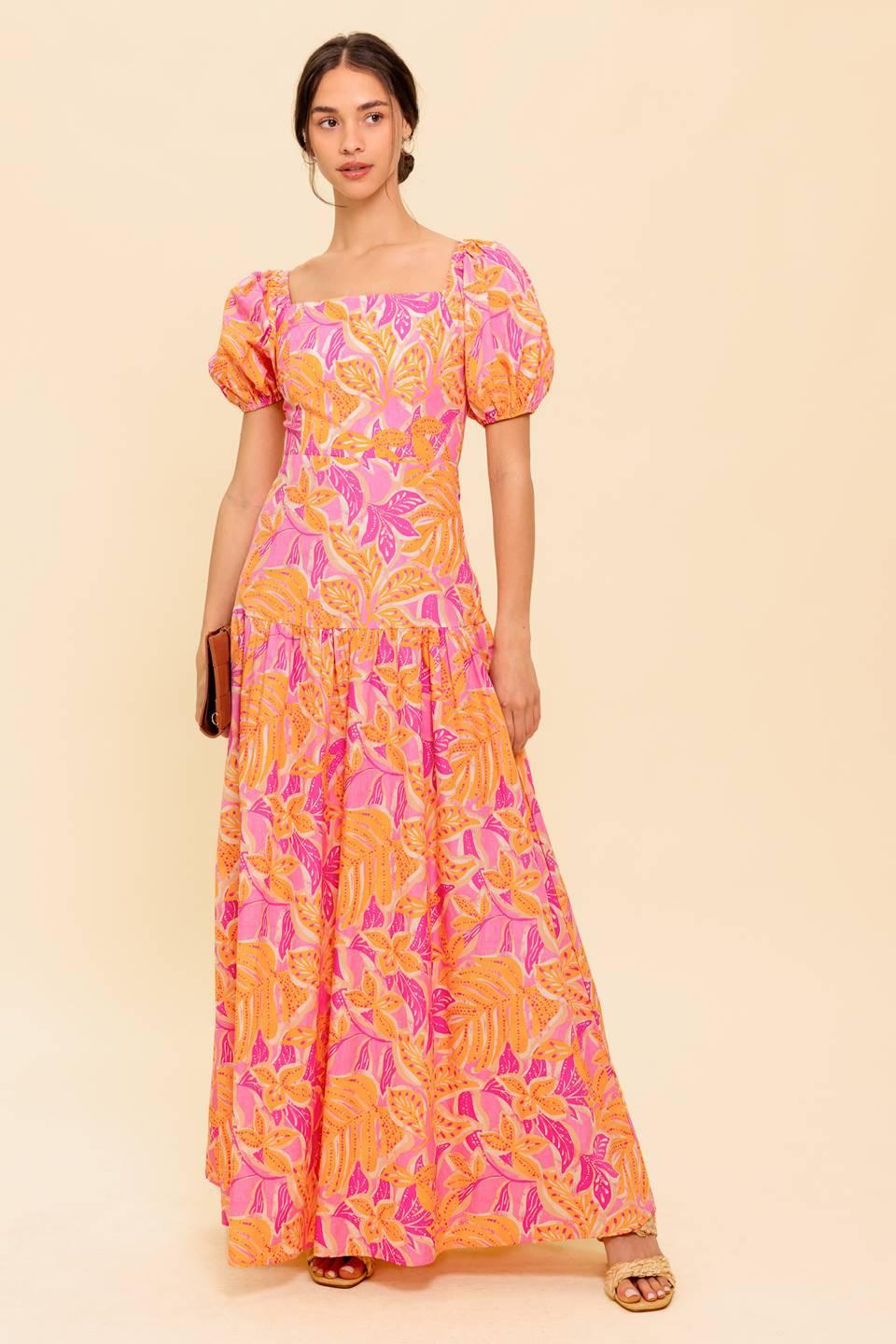 LITTLE LUXURIES WOVEN MAXI DRESS Flying Tomato