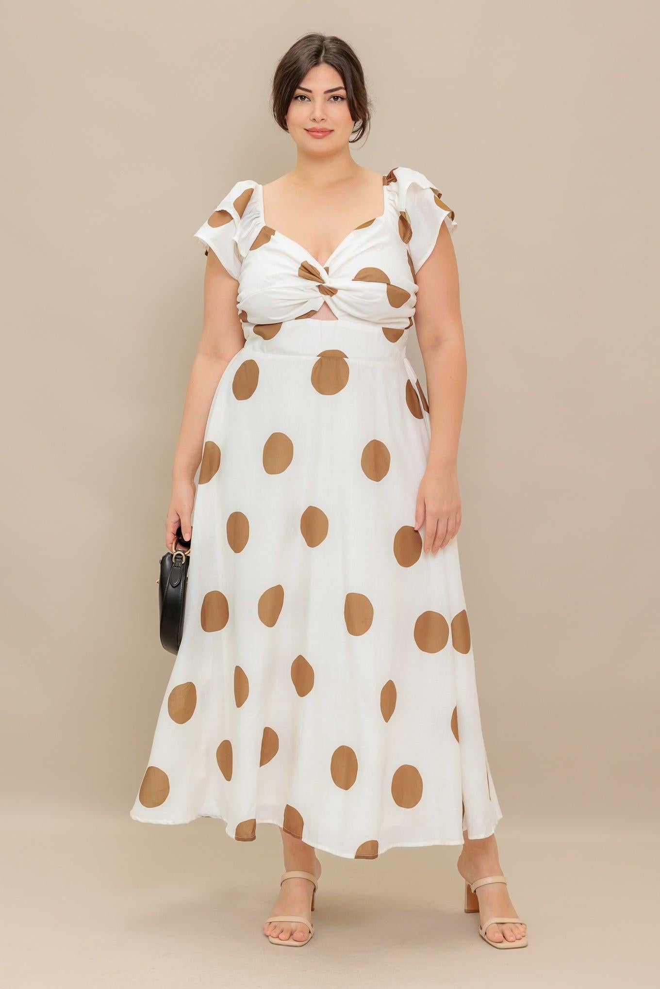 MOJITO MOOD WOVEN MIDI DRESS Flying Tomato