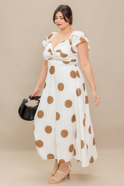 MOJITO MOOD WOVEN MIDI DRESS Flying Tomato