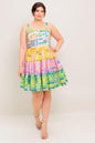 OUT OF OFFICE GREEN WOVEN MINI DRESS Flying Tomato