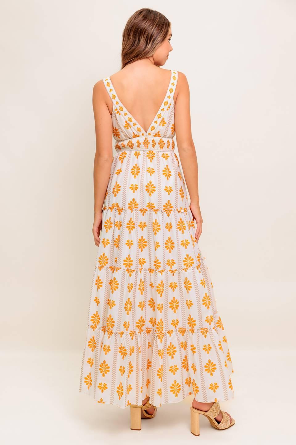 DAILY DELIGHT WOVEN MAXI DRESS Flying Tomato