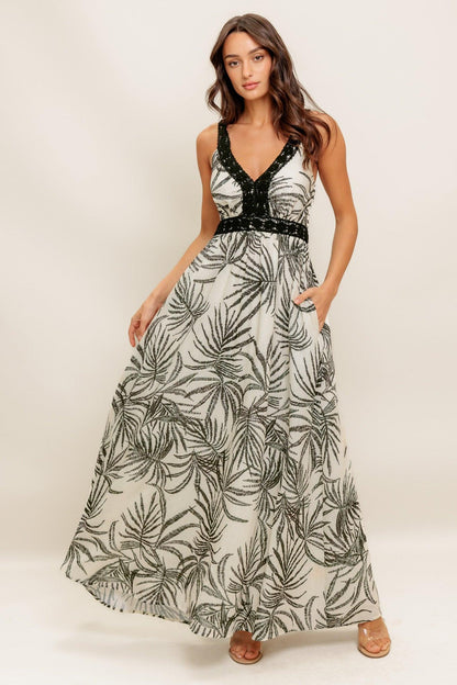 COASTLINE WHISPER WOVEN MAXI DRESS Flying Tomato