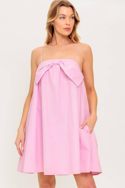 INVESTED IN YOU WOVEN MINI DRESS Flying Tomato