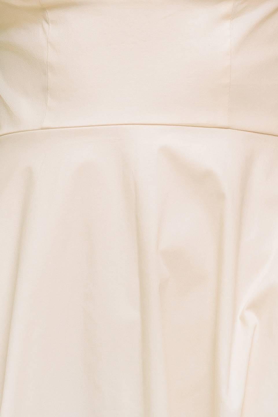 OCEAN SHEEN TENDER CREAM WOVEN MIDI DRESS Flying Tomato