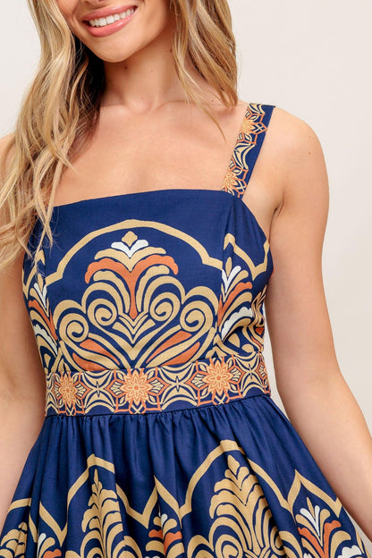 SAHARA DREAMS WOVEN MIDI DRESS Flying Tomato
