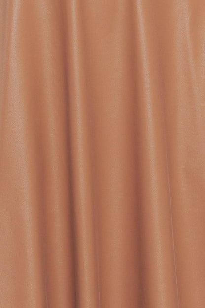 BARE SOPHISTIQUE FAUX LEATHER MIDI DRESS Flying Tomato