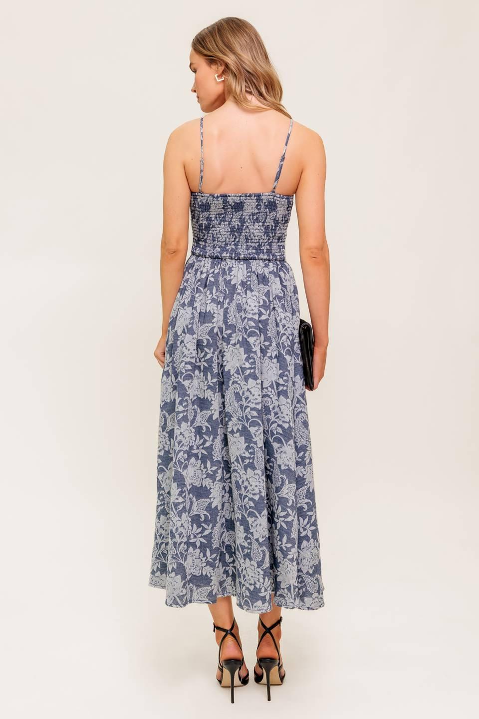 ORDINARY IS OVERRATED WOVEN MIDI DRESS Flying Tomato