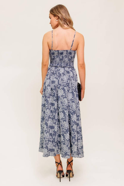 ORDINARY IS OVERRATED WOVEN MIDI DRESS Flying Tomato